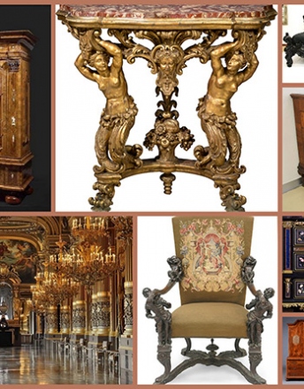 Barokk stílus, asztalos, bútorasztalos, bútor